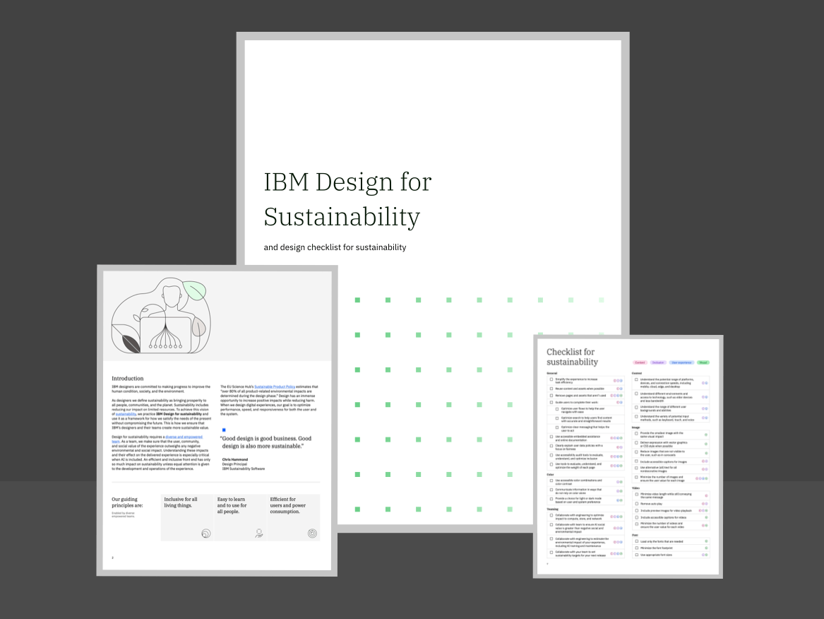 Ibm and sustainability